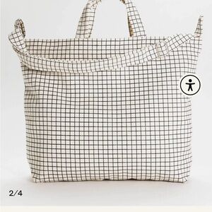 BAGGU Grid Horizontal Duck Bag